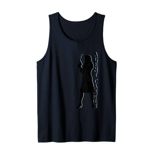 Marvel Agent Carter S.S.R. Silhouette Tank Top