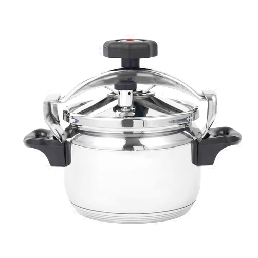 RudiUsoy 3 Quart Small Pressure Cookers, 304 Stainless Steel Mini Pressure Canner for Gas Furnaces, Electric Furnaces & Induction Cookers