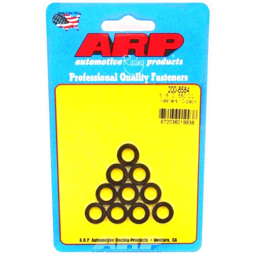 ARP 200-8584 BLACK WASHERS -5/16IN ID
