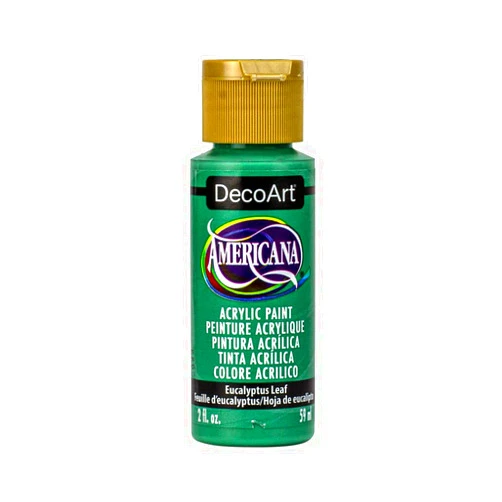 DecoArt Deco Art Americana Paint 2 OZ, us:one size, Eucalyptus Leaf -Leaf Green