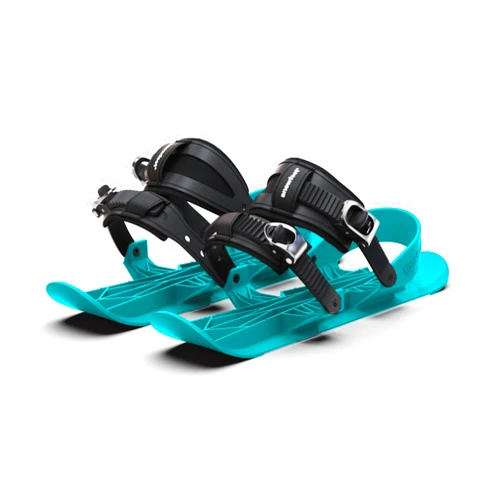 Snowfeet PRO - Mini Short Ski Skates for Snow | Skis for Winter Shoes | Short Snowskates Snowblades Skiboards | The Real Original
