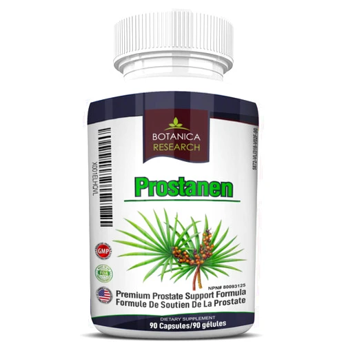 Botanica Research Prostanen: Premium Prostate Support Formula with Endocrine Care Complex with Saw Palmetto Extract Selenium Zinc Cats Claw Graviola Leaf Complete Health Supplement 90 Capsule Pills