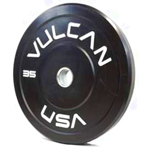 Vulcan Strength Training Systems Vulcan Bumper Plates Black - Pair