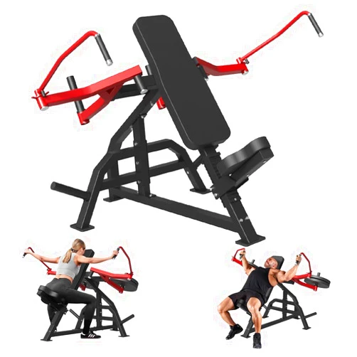 FAGUS H Chest Press Machine,Incline Chest Fly Machine,Deck Fly Machine,Upper Body Strength Training Equipment for Home Gym