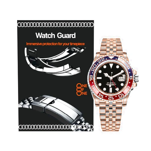 Generic ONE OF ONE Watch Guard Full protection film for Rolex Watch x1 Full Set (GMT-Master 2, Jubilee band 2013~, Ref. 116710BLRO, 126710BLNO, 116710BLNR, 126710BLNR, 126720VTNR, 126713GRNR)