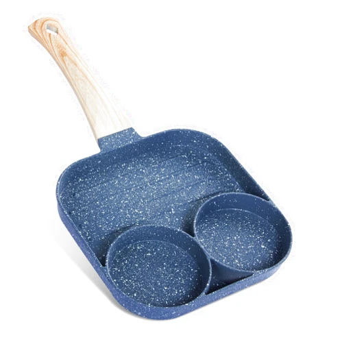 HorizonNest Egg Frying Pan Nonstick: 2 Cup Skillet for frying Eggs, Pancake, Omelet, Steak, etc. Perfect for Breakfast. Suitable for Gas Stove & Induction Compatible