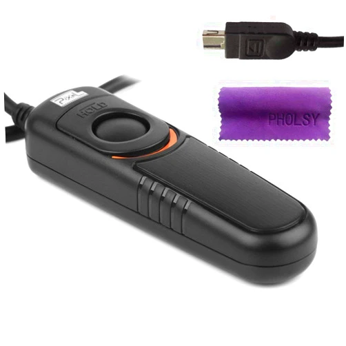 Pixel Remote Commander Shutter Release Cable DC2 Compatible with Nikon Z5 Z6 Z6-II Z7 Z7-II D3200 D3300 D5000 D5100 D5200 D5300 D5600 D5500 D90 D7100 D7200 D7500 D750 D780 P7700 P7800 MC-DC2