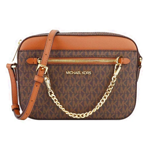 Michael Kors East West Chain, Brown