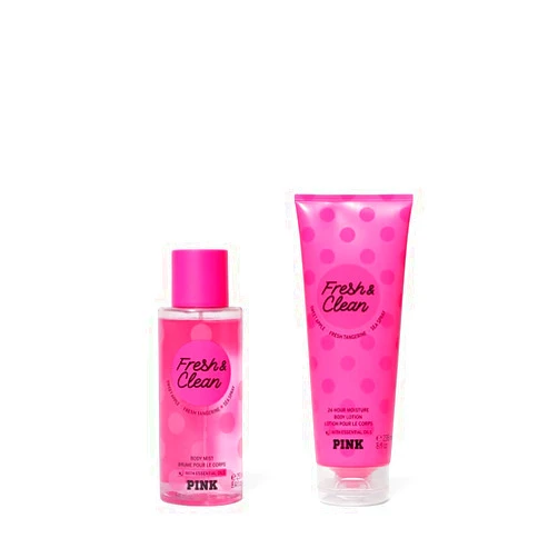 Victoria's Secret Pink Fresh & Clean Mist & Lotion Set