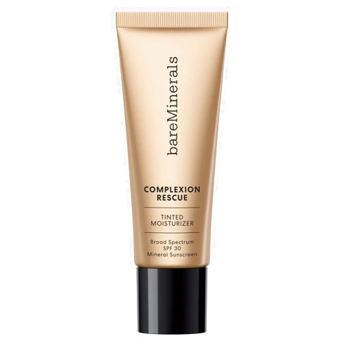 bareMinerals Complexion Rescue Tinted Moisturizer with SPF 30, Hydrating Tinted Mineral Sunscreen with Hyaluronic Acid, Sheer-to-Light Coverage, Multi-tasking, Skincare Infused Makeup