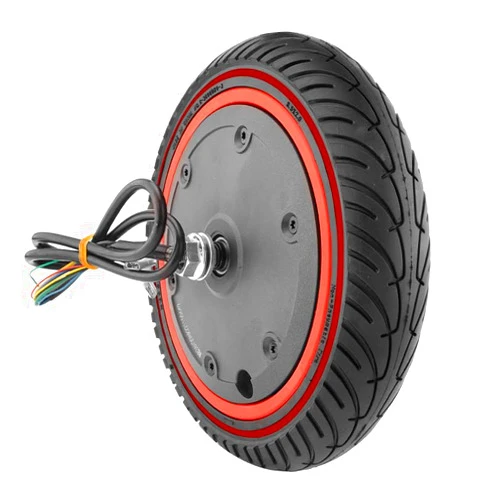 AUSXARON Electric Scooter Hub Motor with Solid Tire, 8.5