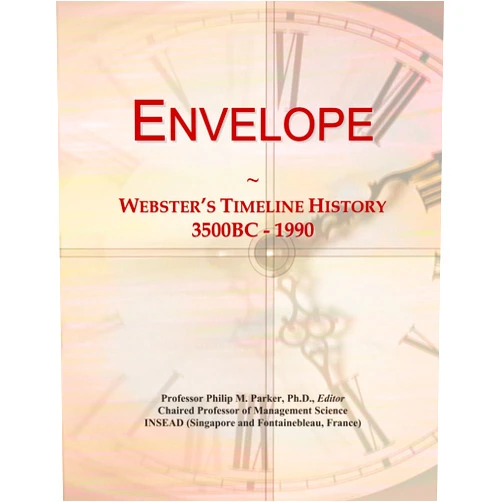 Icon Group International Envelope: Webster's Timeline History, 3500BC - 1990