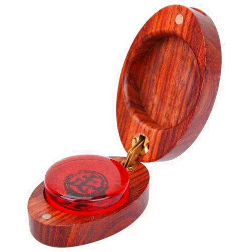 Zyyini Rosin,Professional Violin Rosin Light Low Dust Rosin for Bows for Violin Viola and Cello in Violin Style with Wood Case (2#)