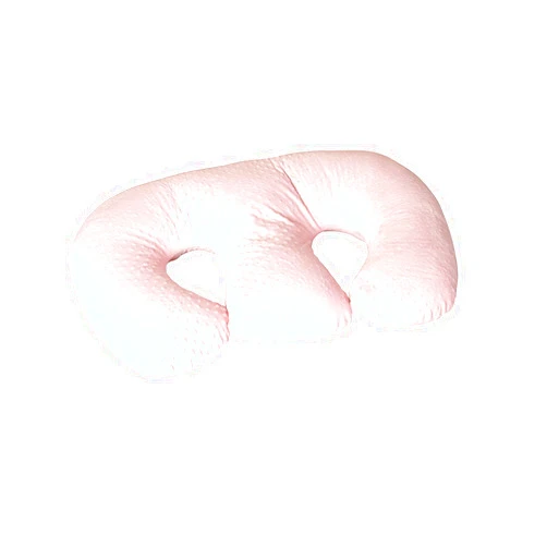 Twin Z Pillow The TWIN Z PILLOW - Pink - 6 uses in 1 Twin Pillow ! Breastfeeding, Bottlefeeding, Tummy Time, Reflux, Support and Pregnancy Pillow! Cuddle Pink DOTS