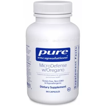 Pure Encapsulations - MicroDefense with Oregano - Support for Healthy Gastrointestinal Tract Function and Balance - 90 Capsules