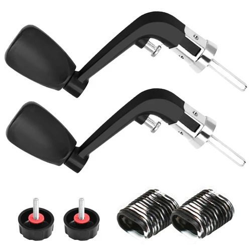 Vibedor 2PCS Fishing Handles Spinning Reel Knob Replacement, Black Rubber Handle Fishing Reel Grip with 2 Screw Caps and 2 Washers for 1000-4000 Series