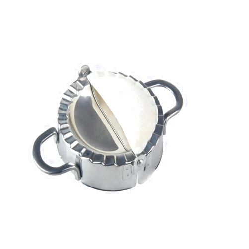 LQuite Eco-Friendly Stainless Steel Dumpling Maker Empanada Press Ravioli Mold Pierogi Dumpling Press Wrapper Pastry Dough Cutter Pastry Tools Kitchen Accessories(3.74inch/9.5cm)