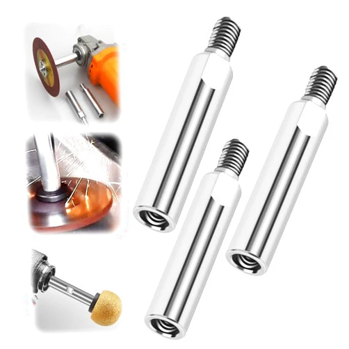 BAUFIX Angle Grinder Extension Rod, 2025 New Thread Polishing Machine Adapter Lever Angle Grinder/Polisher Accessorie Set, Angle Grinder Extension for 100 Type Angle Grinder/Polisher (3)