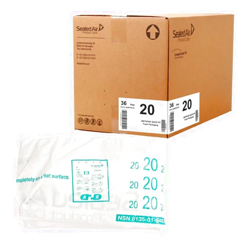 Sealed Air Instapak Quick RT, #20 Bag for 10