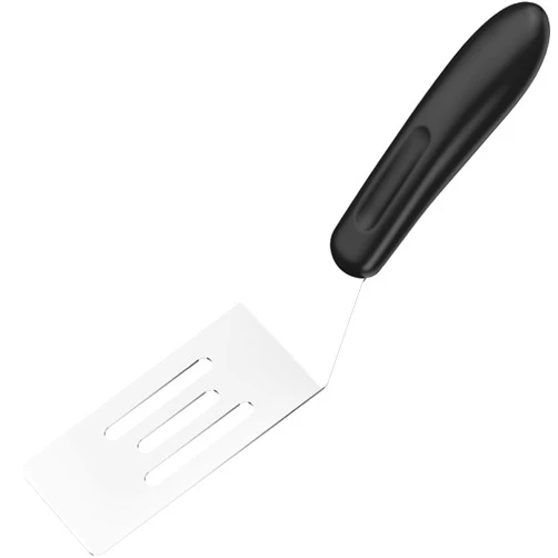 Longmann 1 X Pampered Chεf Mini-Serving Spatula #2622, Pampered Mini Chef Stainless Steel Cutter and Turner for Serving, Flipping, Small Icing, Metal Grill Spatula for Brownies, Pancakes, Pie, Cookies etc.