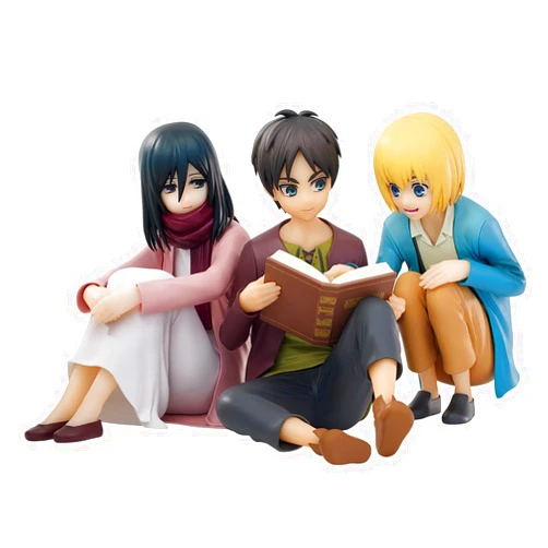 Ichibansho Figure Ichibansho - Attack on Titan - Eren Jaeger, Mikasa Ackermann & Armin Arlert (Rumbling) Figure