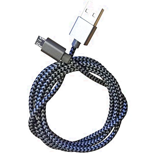ARIES MFG GP-USB-BRM 3' Micro USB Braided Cable