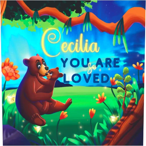 Love Little Ones Cecilia You Are So Loved: A Personalized Children's Rhyming Story & Bedtime Book For Kids (Birthdays, Baby Showers, Christmas Gift)