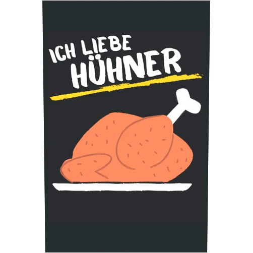 German Edition by Lustige Hühner und Bauern Sprüche Geschenkidee (Author) ICH LIEBE HÜHNER!: Notizbuch A5, 120 Seiten, LINIERT - Lustiges Hühner Landwirt Motiv für Alle die Hühner haben und lieben! Super als Notizbuch, ... Geschenkidee! (German Edition)