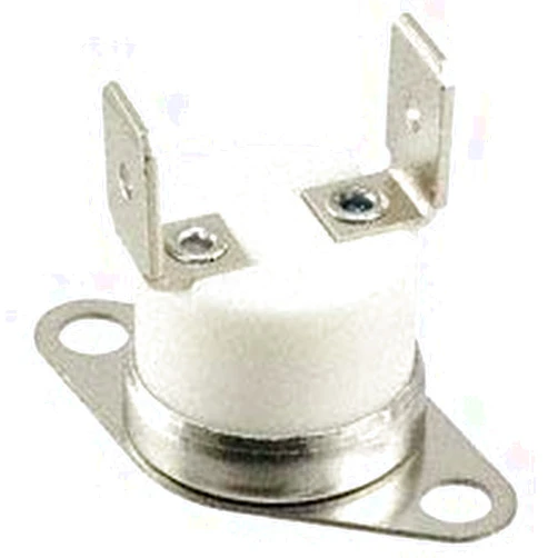 HSIOT 2455RC-90820388 Thermostat, Actuator: bimetal disc, Open on Rise, Ceramic housing, SPST, Auto Reset, Vin: 120-250Vac, Op: 0-260°C,