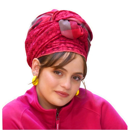 Sara Attali Design Almma Headscarf TICHEL, Hair Snood, Chemo Snood, Head Scarf, Head Covering, Jewish Headcovering, Scarf, Bandana, Apron, Loss Hair, Chemo