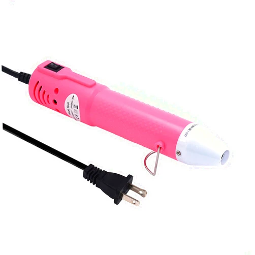 Mofa Heat Gun,mofa Embossing Mini Heat Gun,Hot Air Gun For Craft with Stand For DIY Embossing And Acrylic Paint Dryer,Multi-Purpose Electric Heating Nozzle 150W 110V (Pink,White)