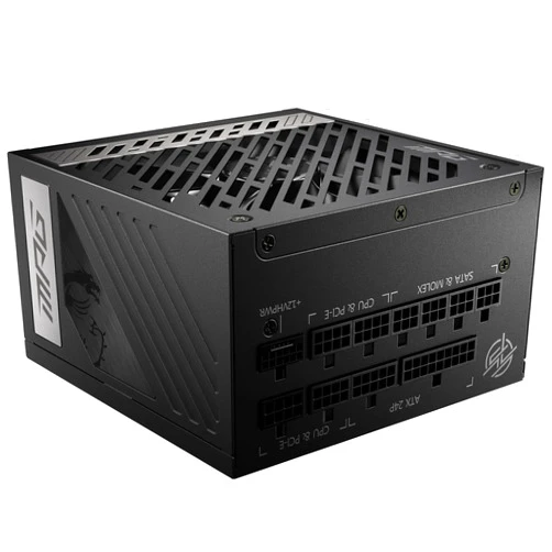 MSI MPG A850G PCIE 5 & ATX 3.0 Gaming Power Supply - Full Modular - 80 Plus Gold Certified 850W - 100% Japanese 105°C Capacitors - Compact Size - ATX PSU