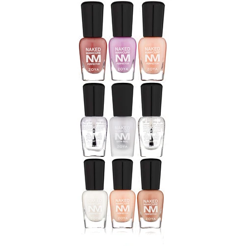 ZOYA Mini Pro Kit Coat, Assorted,0.25 Fl Oz (Pack of 9)