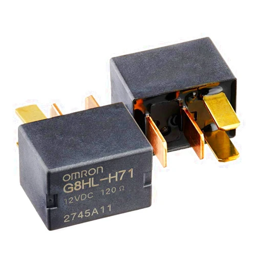 BWIN 4-Pin 12V Relay, Omron Multi-Purpose, 10A, 12V Coil, Automatic Operation, Honda & Acura Compatible, G8HL-H71, 39794-SDA-A03, 39794-SDA-A05, RY1224