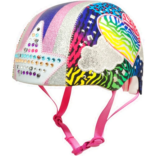 Raskullz Girls Jungle Love Sparklez Helmet Jungle Love LED, Ages 5+