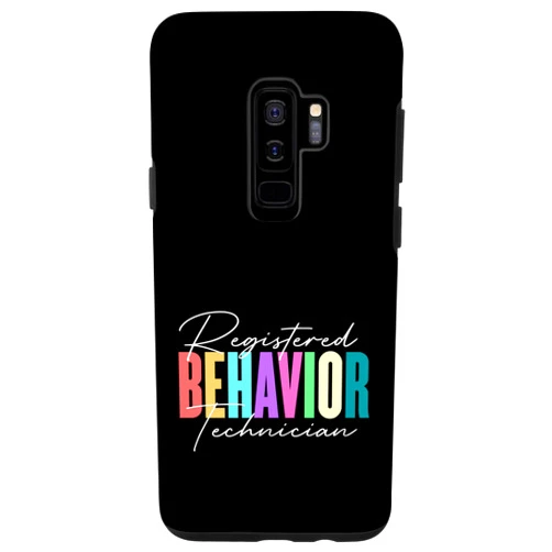 Ap lucky designs for people Galaxy S9+ Registered Behavior Technician RBT Behavioral ABA Therapist Case
